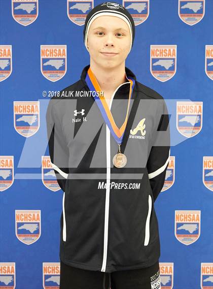 Thumbnail 1 in NCHSAA 1A/2A State Swimming Championship (Finals) photogallery.