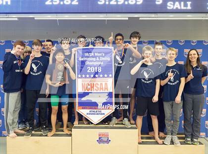 Thumbnail 3 in NCHSAA 1A/2A State Swimming Championship (Finals) photogallery.