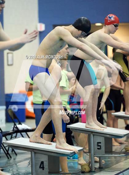Thumbnail 1 in NCHSAA 1A/2A State Swimming Championship (Finals) photogallery.