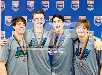 Thumbnail 1 in NCHSAA 1A/2A State Swimming Championship (Finals) photogallery.