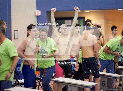 Thumbnail 3 in NCHSAA 1A/2A State Swimming Championship (Finals) photogallery.
