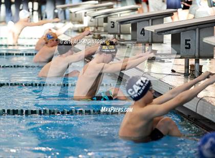 Thumbnail 3 in NCHSAA 1A/2A State Swimming Championship (Finals) photogallery.