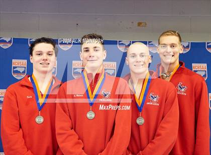 Thumbnail 3 in NCHSAA 1A/2A State Swimming Championship (Finals) photogallery.