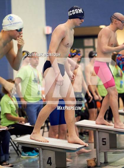Thumbnail 3 in NCHSAA 1A/2A State Swimming Championship (Finals) photogallery.