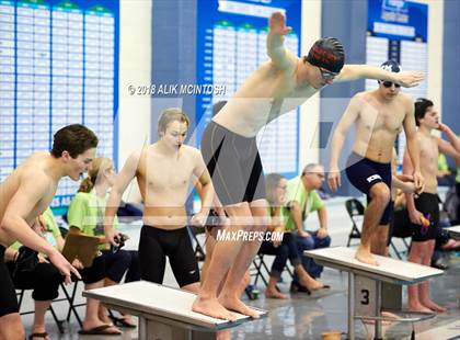 Thumbnail 1 in NCHSAA 1A/2A State Swimming Championship (Finals) photogallery.