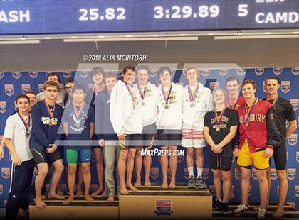 Thumbnail 1 in NCHSAA 1A/2A State Swimming Championship (Finals) photogallery.