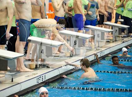 Thumbnail 1 in NCHSAA 1A/2A State Swimming Championship (Finals) photogallery.