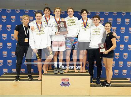 Thumbnail 1 in NCHSAA 1A/2A State Swimming Championship (Finals) photogallery.