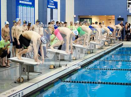Thumbnail 1 in NCHSAA 1A/2A State Swimming Championship (Finals) photogallery.