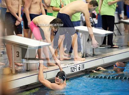 Thumbnail 1 in NCHSAA 1A/2A State Swimming Championship (Finals) photogallery.