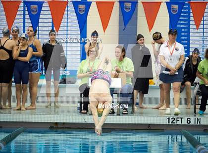 Thumbnail 1 in NCHSAA 1A/2A State Swimming Championship (Finals) photogallery.