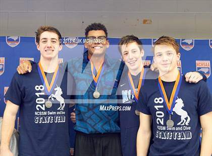 Thumbnail 3 in NCHSAA 1A/2A State Swimming Championship (Finals) photogallery.