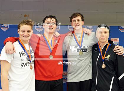 Thumbnail 1 in NCHSAA 1A/2A State Swimming Championship (Finals) photogallery.
