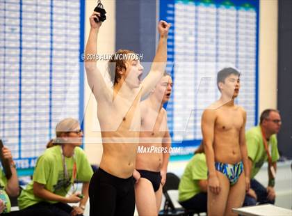 Thumbnail 2 in NCHSAA 1A/2A State Swimming Championship (Finals) photogallery.