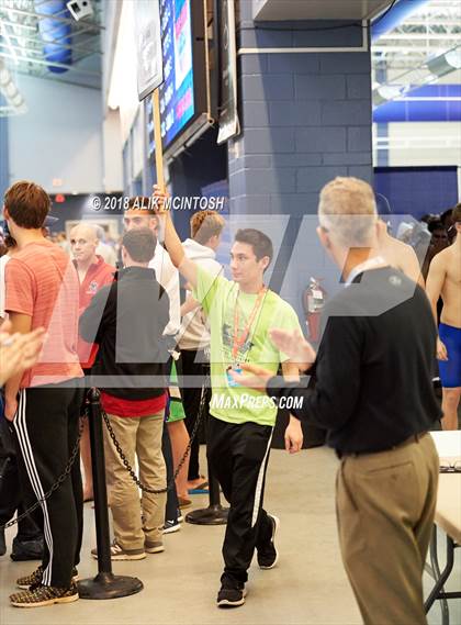 Thumbnail 3 in NCHSAA 1A/2A State Swimming Championship (Finals) photogallery.