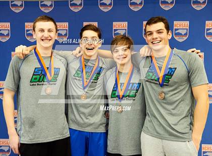 Thumbnail 2 in NCHSAA 1A/2A State Swimming Championship (Finals) photogallery.