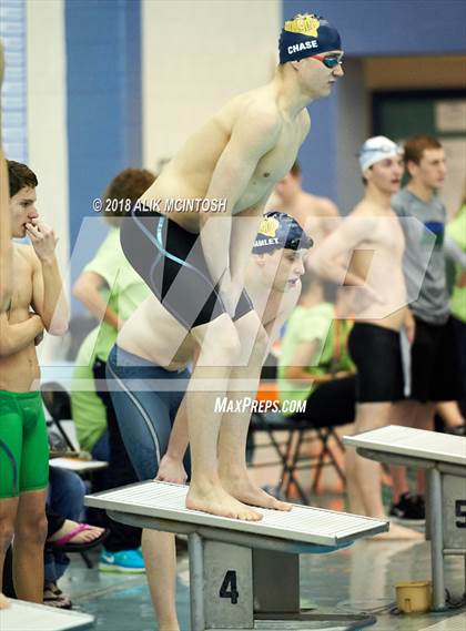 Thumbnail 3 in NCHSAA 1A/2A State Swimming Championship (Finals) photogallery.