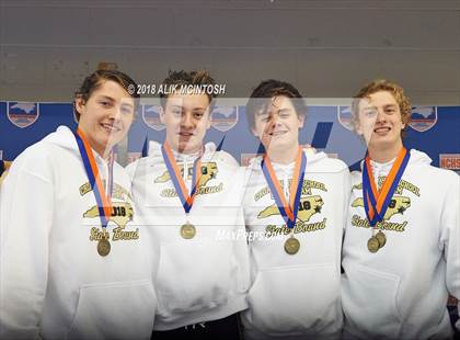 Thumbnail 3 in NCHSAA 1A/2A State Swimming Championship (Finals) photogallery.
