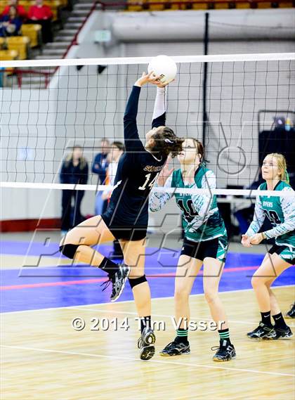 Thumbnail 3 in Swink vs. Byers (CHSAA 2A Playoff) photogallery.
