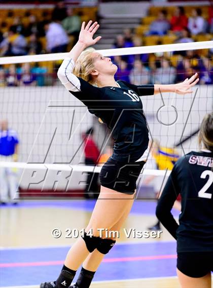 Thumbnail 3 in Swink vs. Byers (CHSAA 2A Playoff) photogallery.