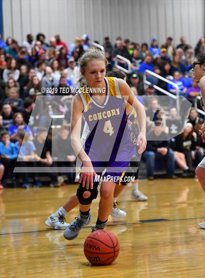 Thumbnail 2 in Wonderview vs. Concord (AAA 1A Regional Playoff) photogallery.
