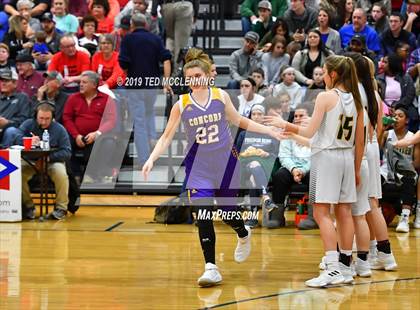 Thumbnail 3 in Wonderview vs. Concord (AAA 1A Regional Playoff) photogallery.