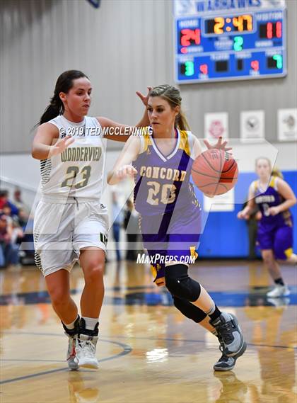 Thumbnail 1 in Wonderview vs. Concord (AAA 1A Regional Playoff) photogallery.