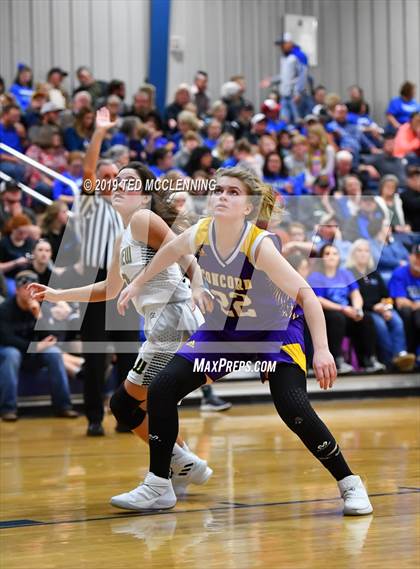 Thumbnail 1 in Wonderview vs. Concord (AAA 1A Regional Playoff) photogallery.
