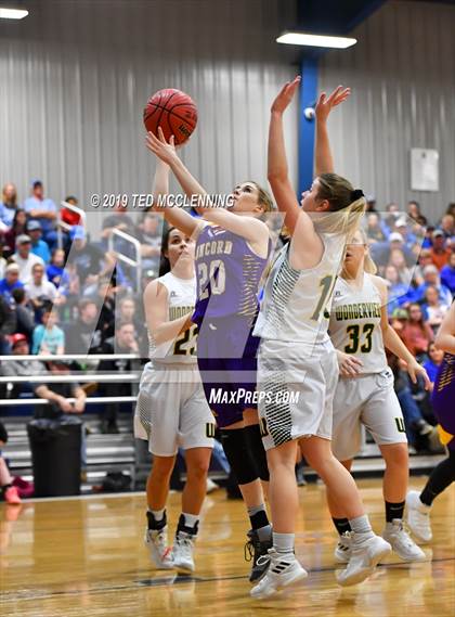 Thumbnail 1 in Wonderview vs. Concord (AAA 1A Regional Playoff) photogallery.