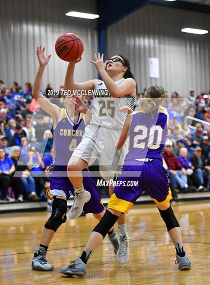 Thumbnail 3 in Wonderview vs. Concord (AAA 1A Regional Playoff) photogallery.