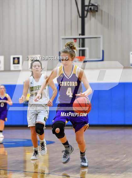 Thumbnail 2 in Wonderview vs. Concord (AAA 1A Regional Playoff) photogallery.