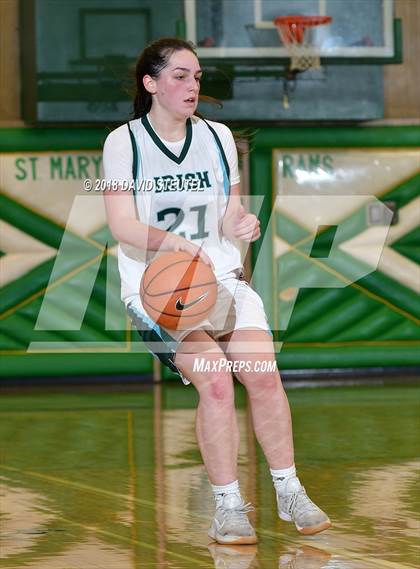 Thumbnail 1 in Fairmont Prep vs. Sacred Heart Cathedral Preparatory (St. Mary's Stockton MLK Showcase) photogallery.