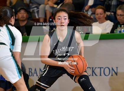 Thumbnail 1 in Fairmont Prep vs. Sacred Heart Cathedral Preparatory (St. Mary's Stockton MLK Showcase) photogallery.