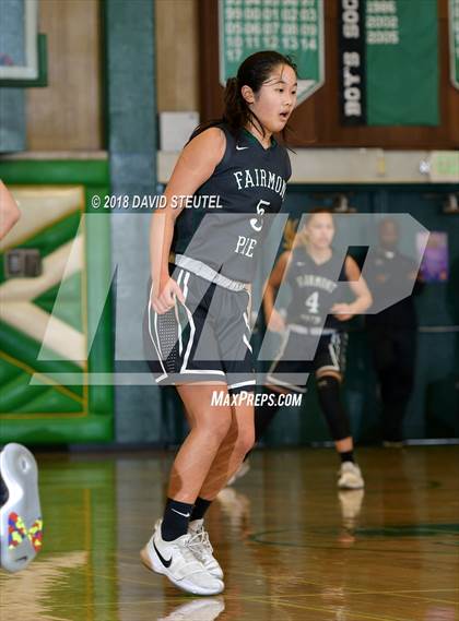 Thumbnail 1 in Fairmont Prep vs. Sacred Heart Cathedral Preparatory (St. Mary's Stockton MLK Showcase) photogallery.