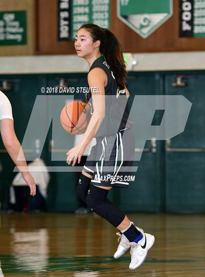 Thumbnail 1 in Fairmont Prep vs. Sacred Heart Cathedral Preparatory (St. Mary's Stockton MLK Showcase) photogallery.