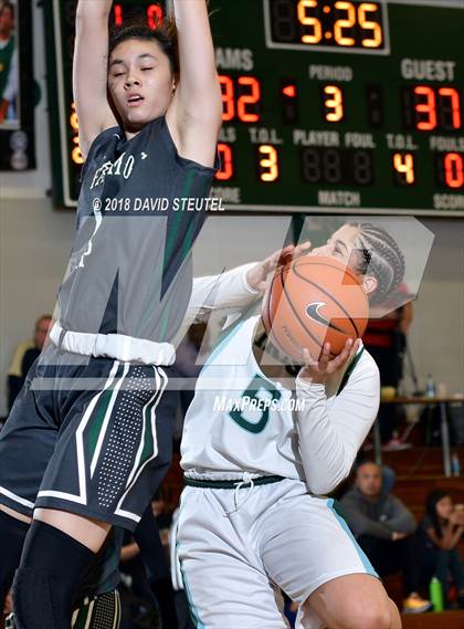 Thumbnail 1 in Fairmont Prep vs. Sacred Heart Cathedral Preparatory (St. Mary's Stockton MLK Showcase) photogallery.
