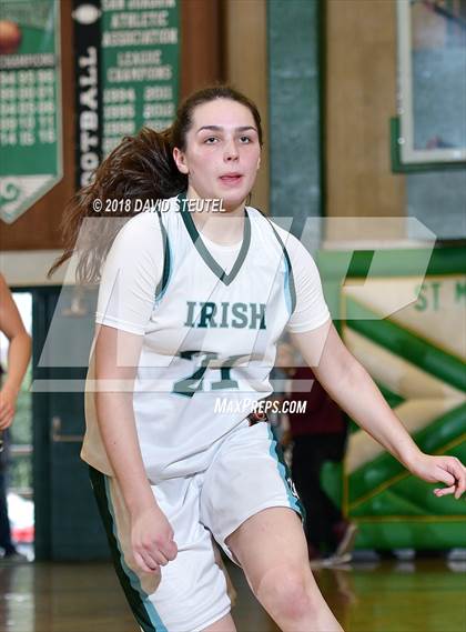 Thumbnail 3 in Fairmont Prep vs. Sacred Heart Cathedral Preparatory (St. Mary's Stockton MLK Showcase) photogallery.