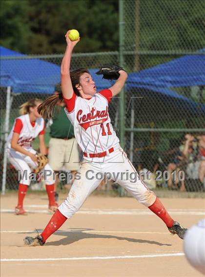 Thumbnail 3 in Eastern Randolph vs Central Davidson (NCHSAA 2A Final) photogallery.
