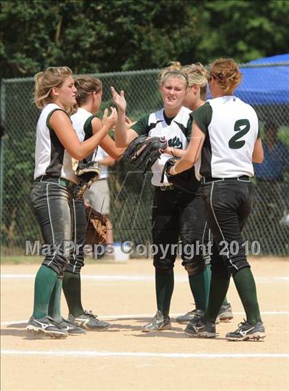 Thumbnail 2 in Eastern Randolph vs Central Davidson (NCHSAA 2A Final) photogallery.