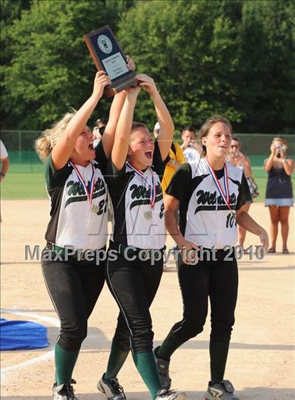 Thumbnail 1 in Eastern Randolph vs Central Davidson (NCHSAA 2A Final) photogallery.