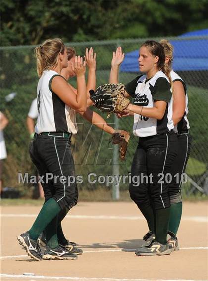 Thumbnail 2 in Eastern Randolph vs Central Davidson (NCHSAA 2A Final) photogallery.