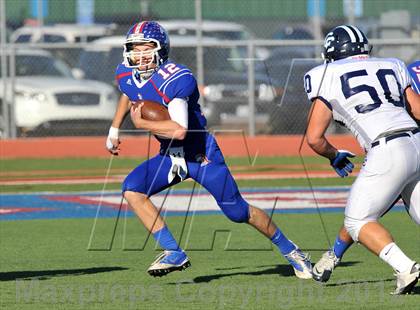 Thumbnail 2 in Central Catholic @ Trinity Christian (TAPPS Division 1 Bi-District Playoff) photogallery.