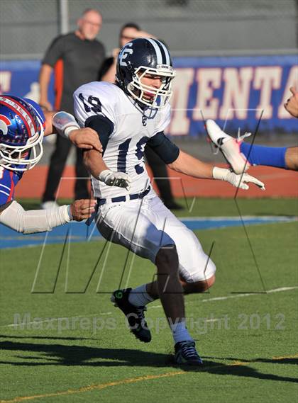 Thumbnail 2 in Central Catholic @ Trinity Christian (TAPPS Division 1 Bi-District Playoff) photogallery.