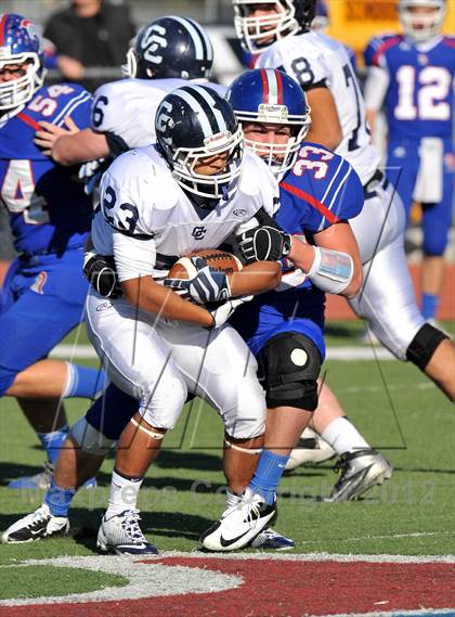 Thumbnail 2 in Central Catholic @ Trinity Christian (TAPPS Division 1 Bi-District Playoff) photogallery.