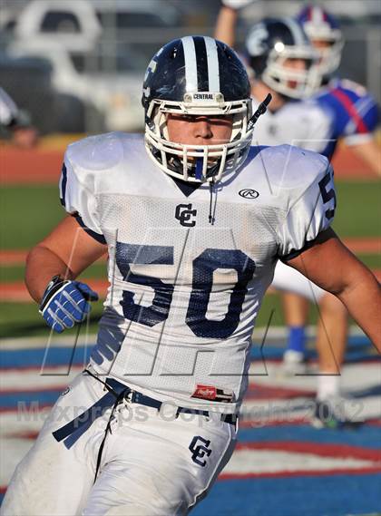 Thumbnail 3 in Central Catholic @ Trinity Christian (TAPPS Division 1 Bi-District Playoff) photogallery.