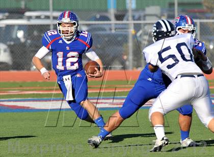 Thumbnail 1 in Central Catholic @ Trinity Christian (TAPPS Division 1 Bi-District Playoff) photogallery.