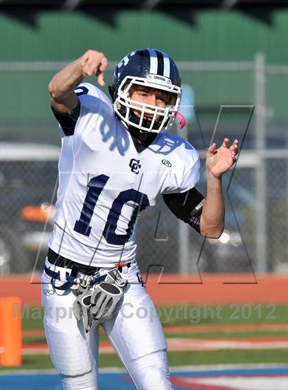 Thumbnail 2 in Central Catholic @ Trinity Christian (TAPPS Division 1 Bi-District Playoff) photogallery.