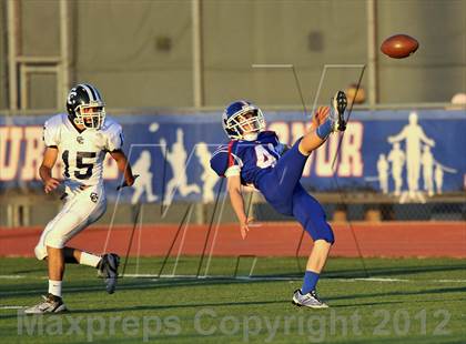 Thumbnail 3 in Central Catholic @ Trinity Christian (TAPPS Division 1 Bi-District Playoff) photogallery.