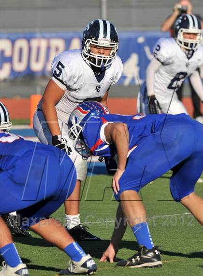 Thumbnail 3 in Central Catholic @ Trinity Christian (TAPPS Division 1 Bi-District Playoff) photogallery.