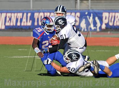 Thumbnail 3 in Central Catholic @ Trinity Christian (TAPPS Division 1 Bi-District Playoff) photogallery.